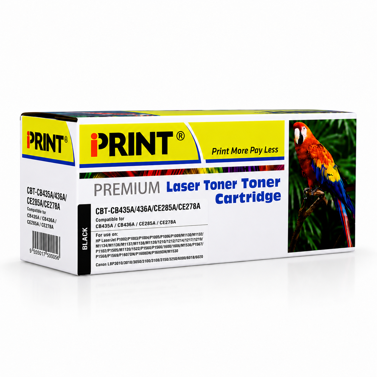 HP 85A (CE285A) Black Toner -Compatible