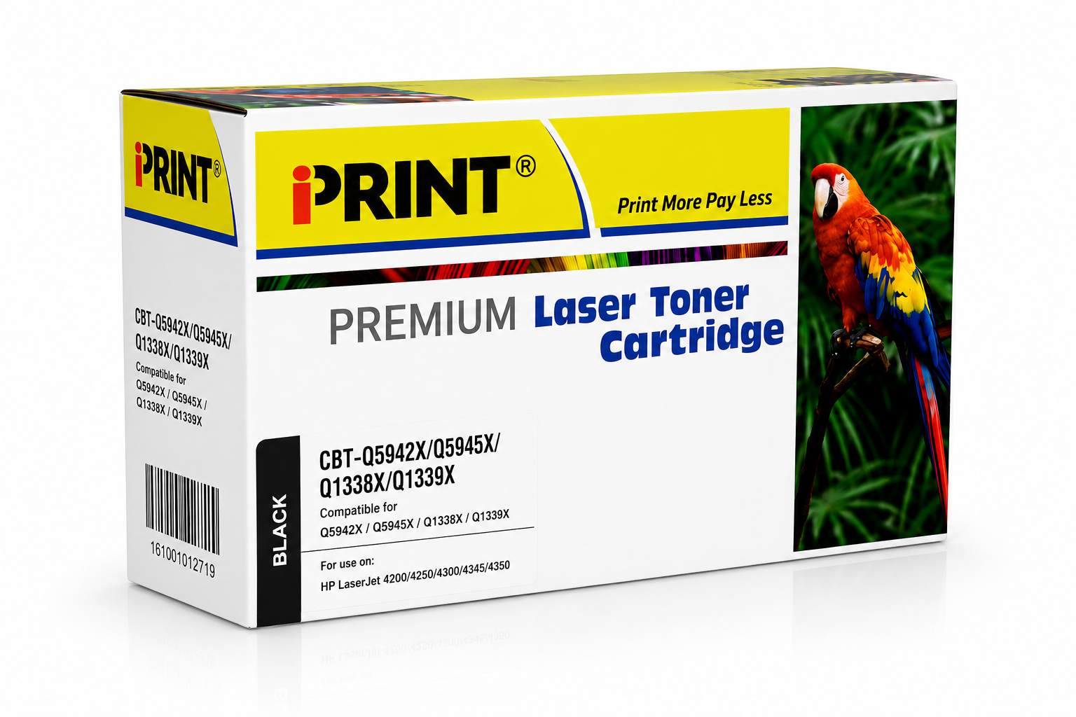 HP 45A Black (Q5945X) Black Toner Cartridge- Compatible