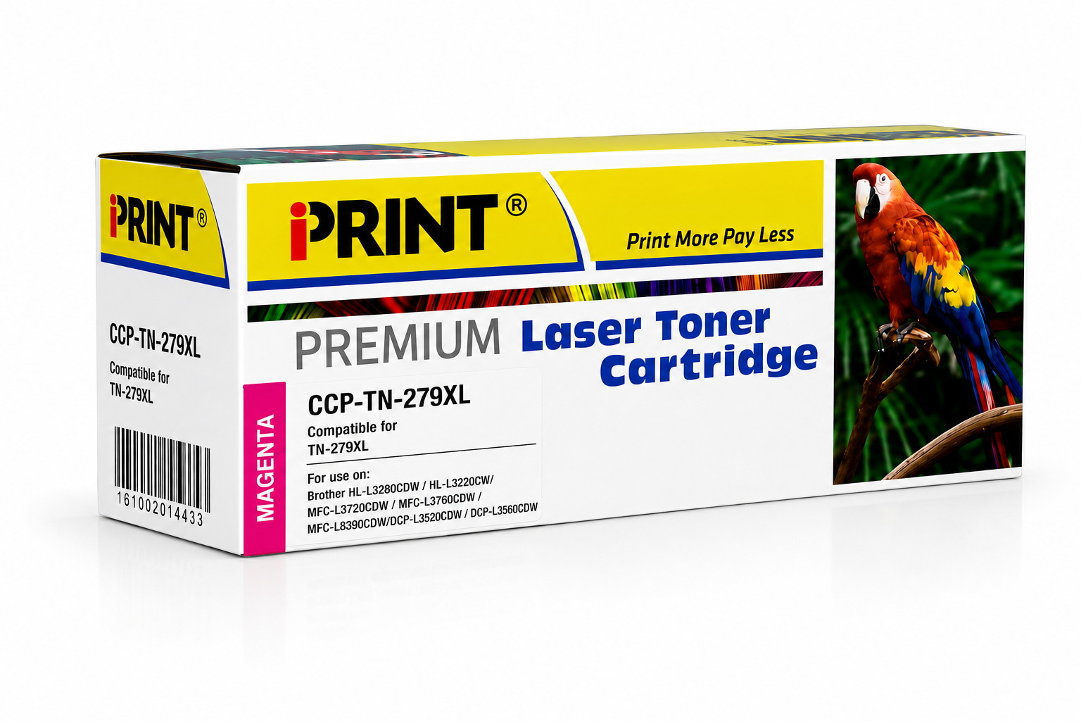 Compatible BROTHER TN-279XL Magenta Toner Catridge -