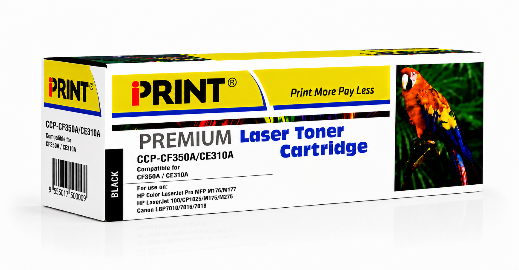 HP 130A (CF350A) Black Toner -Compatible
