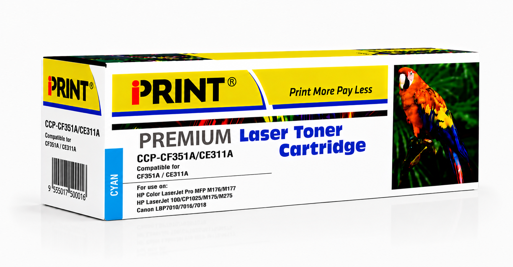 HP 130A (CF351A) Cyan Toner -Compatible