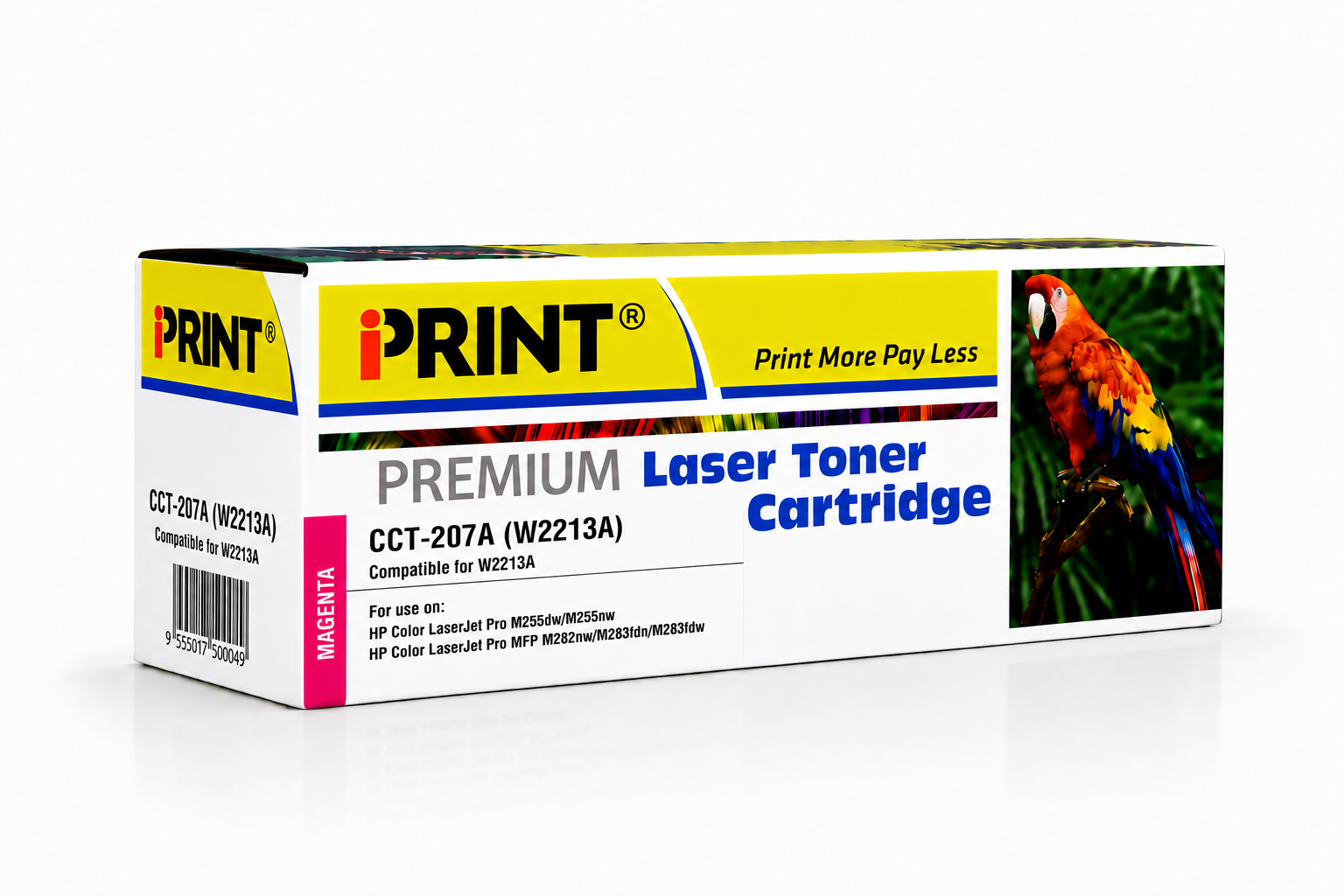 HP 207A (W2213A) Magenta Toner Cartridge -Compatible