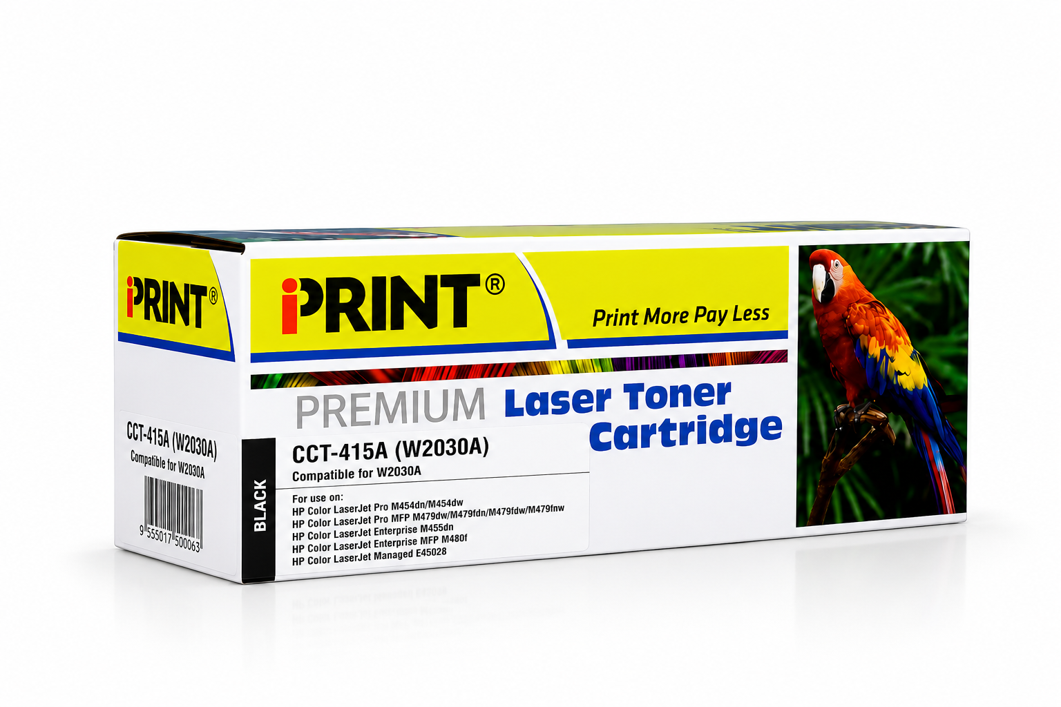 HP 415A (W2030A)  Black Toner Cartridge -Compatible