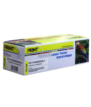 IPRINT W2032A Compatible for HP 415A Yellow - OfficeOne  Distribution  Limited