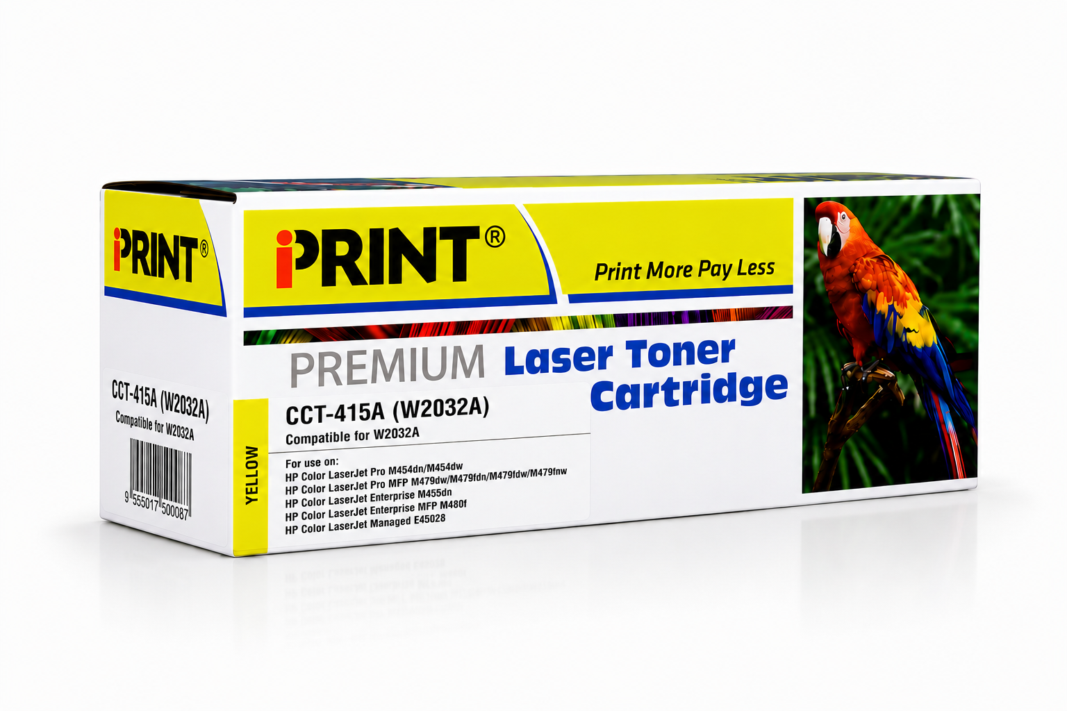 HP 415A (W2032A) Yellow Toner Cartridge -Compatible
