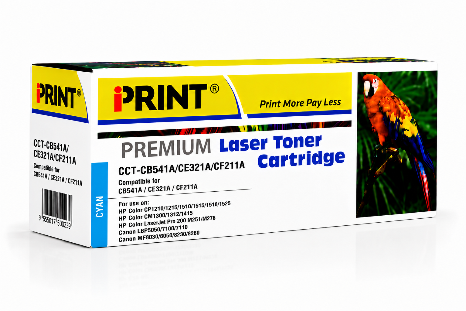 HP 125A (CB541A) Cyan Toner -Compatible