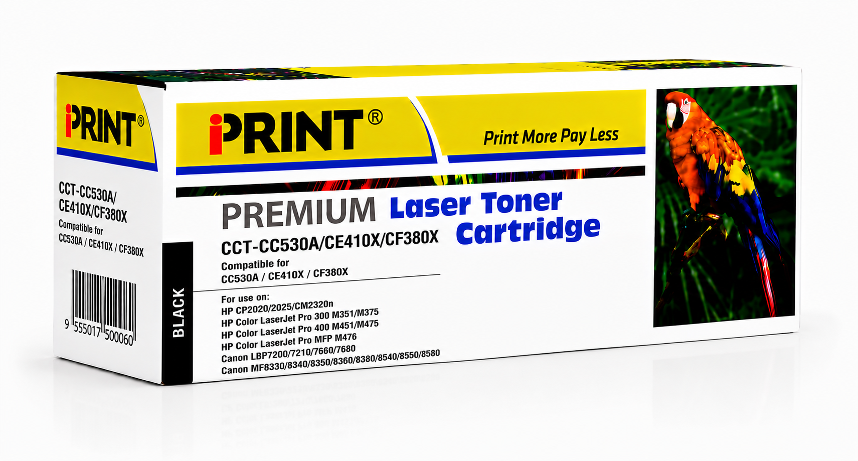 HP 304A (CC530A) Black Toner Cartridge Compatible
