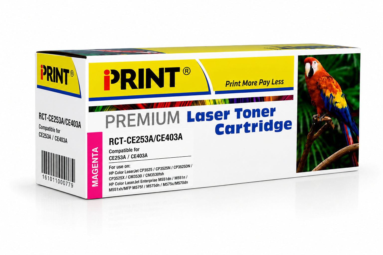 HP 507A (CE403A) Magenta Toner -Compatible