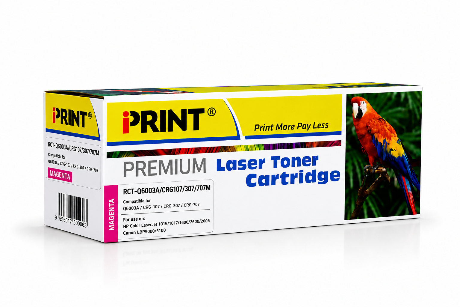 HP 124A (Q6003A) Magenta Toner -Compatible