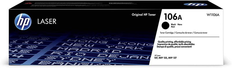 HP 106A Black Original Toner Cartridge- W1106A - Buy online at best prices in Kenya 