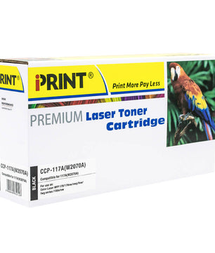 IPRINT 117A Compatible BLACK Toner Cartridge FOR HP W2070A 