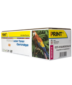 HP W2033A MAGENTA Toner Cartridge for HP 415A by IPRINT 
