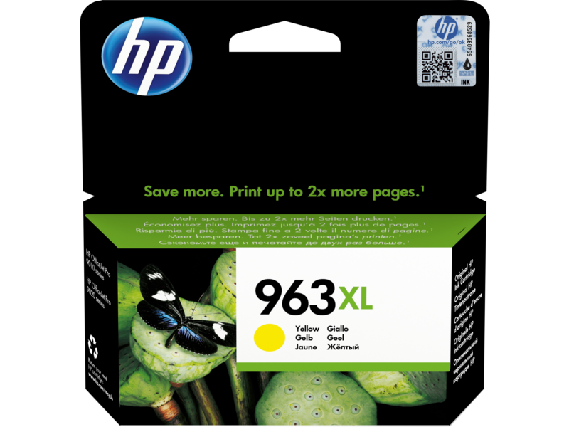 Genuine Yellow HP 963XL Ink Cartridge - 3JA29AE - Buy online at best prices in Kenya 