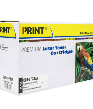 IPRINT CF287A Compatible Black Toner Cartridge for HP CF287A 