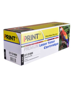 IPRINT CF400X Compatible Black Toner For HP CF400A 