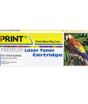IPRINT CF531A Compatible Cyan Toner Cartridge for Cyan HP 205A Laser Toner 
