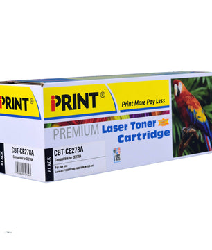IPRINT CBT-CE278A Compatible Black Toner Cartridge for HP TONER CE278A 