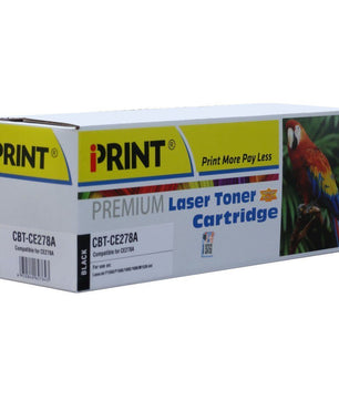 IPRINT CBT-CE278A Compatible Black Toner Cartridge for HP TONER CE278A 