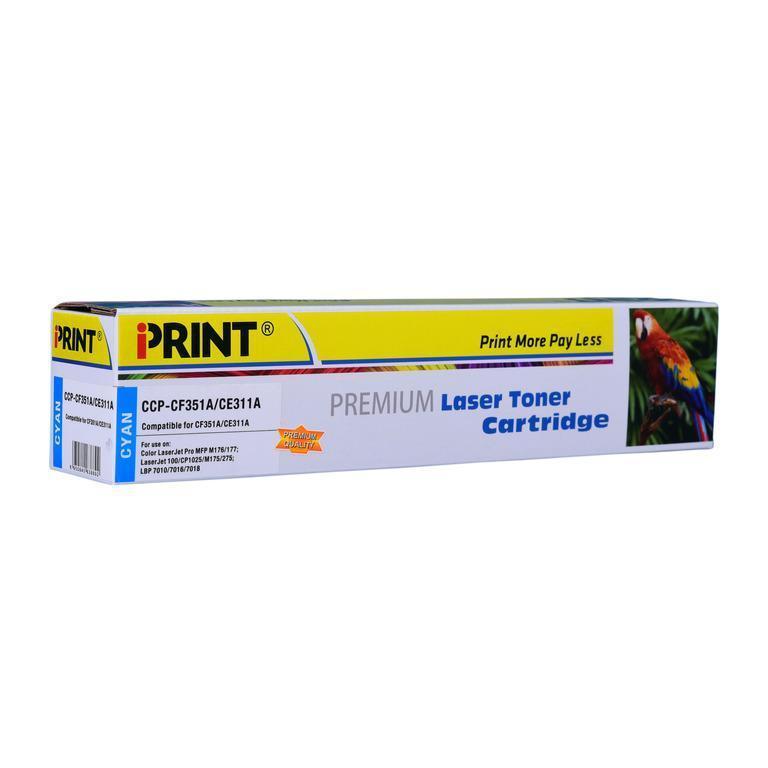 IPRINT CE311A Compatible Cyan Toner Cartridge for HP CE311A 