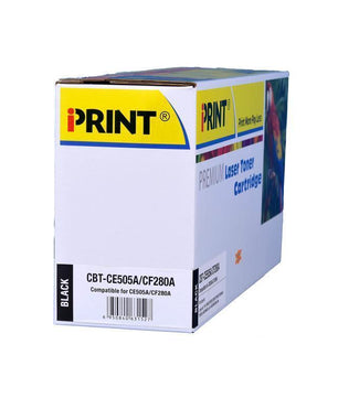 IPRINT CE505A/CF280A Compatible Black Toner Cartridge for HP CE505A/CF280A 