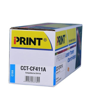 IPRINT CF411A Compatible CYAN Toner Cartridge for HP CF411A 
