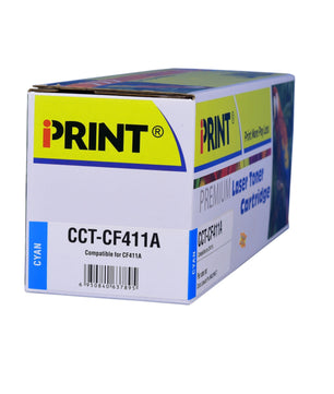 IPRINT CF411A Compatible CYAN Toner Cartridge for HP CF411A 