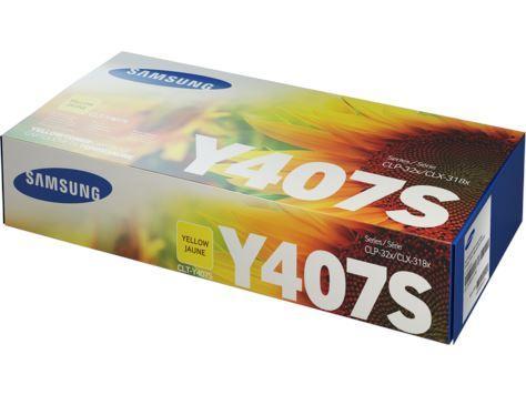 Samsung CLT-Y407S Yellow Toner Cartridge 